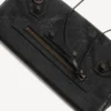 Damen-Tasche «Le City» mit Riemen in Schwarz