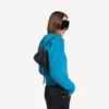 Damen-Tasche «Le City» mit Riemen in Schwarz