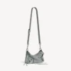 Damen-Tasche «Le City Moto Mini» in Blaugrau Damen-Tasche «Le City Moto Mini» in Blaugrau