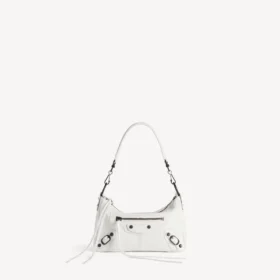 Damen-Tasche «Le City Moto Mini» in Optic White