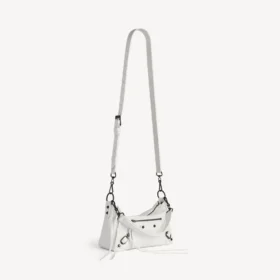 Damen-Tasche «Le City Moto Mini» in Optic White