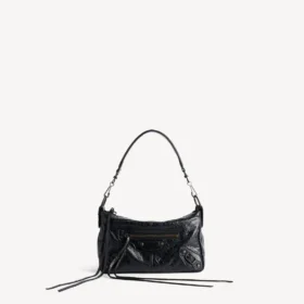 Damen-Tasche «Le City Moto Mini» in Schwarz