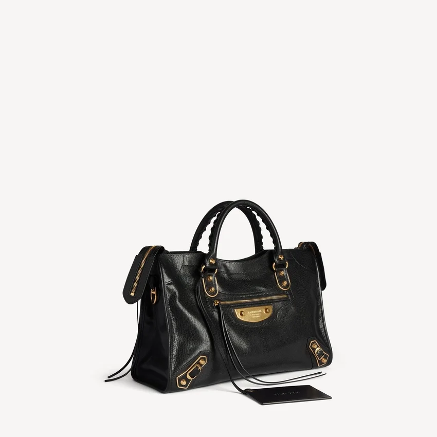 Damen-Tasche «Le City Uptown» Medium in Schwarz Damen-Tasche «Le City Uptown» Medium in Schwarz