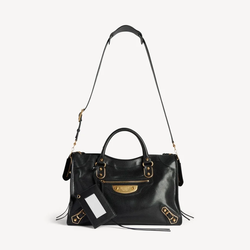 Damen-Tasche «Le City Uptown» Medium in Schwarz Damen-Tasche «Le City Uptown» Medium in Schwarz