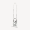 Damen-Tote «Le City» mit Handyhalter in Silber Damen-Tote «Le City» mit Handyhalter in Silber