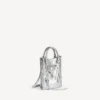 Damen-Tote «Le City» mit Handyhalter in Silber Damen-Tote «Le City» mit Handyhalter in Silber