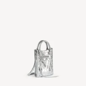 Damen-Tote «Le City» mit Handyhalter in Silber