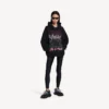Damen-Track-Sneaker mit Schnürung in Schwarz/Rosa/Blau/Beige
