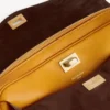 Damen-Umhängetasche «Le 7» Medium in Curry