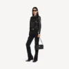 Damen-Umhängetasche «Le 7» Medium in Schwarz