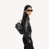 Damen-Umhängetasche «Le 7» Medium in Schwarz