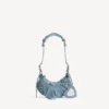 Damen-Umhängetasche «Le Cagole» XS in Blau