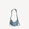 Damen-Umhängetasche «Le Cagole» XS in Blau