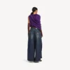 Damenhose «Tulipe» in Dark Ocean