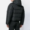 Daunenjacke mit kleinem Logo-Print «Schwarz» 556231TYD331000