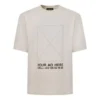 DEINE ANZEIGE HIER Oversize-T-Shirt «Beige» 676589TLVF49054