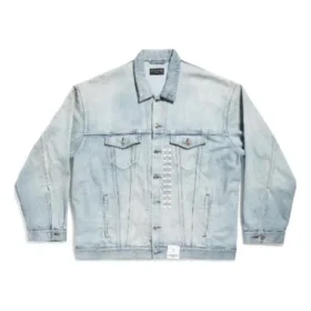 Denim-Grössenetikett-Jacke «Blue» 767947TDW144016
