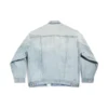 Denim-Grössenetikett-Jacke «Blue» 767947TDW144016
