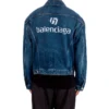 Denim-Jacke in weiter Passform «Blue» 643398TJW214254