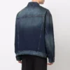 Denim-Jacke mit gesticktem Logo «Blue» 671889TJW754021