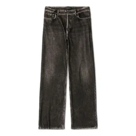 Denim-Trompe-L’oeil-Hose «Black» 751503TOL991000