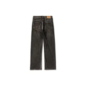 Denim-Trompe-L’oeil-Hose «Black» 751503TOL991000