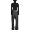 Denim-Trompe-L’oeil-Hose «Black» 751503TOL991000