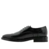 Derby-Schuhe mit Logo-Zehenkappe «Schwarz» 590716WA7201000