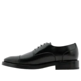 Derby-Schuhe mit Logo-Zehenkappe «Schwarz» 590716WA7201000