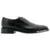 Derby-Schuhe mit Logo-Zehenkappe «Schwarz» 590716WA7201000