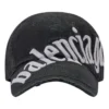 Diagonal-Baseballkappe «Schwarz-Weiss» 680738410B20107