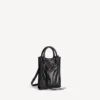 Die City Tote-Tasche für Damen mit Handyhalter in Schwarz
