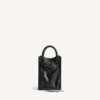 Die City Tote-Tasche für Damen mit Handyhalter in Schwarz