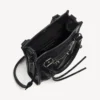 Die City Tote-Tasche für Damen mit Handyhalter in Schwarz