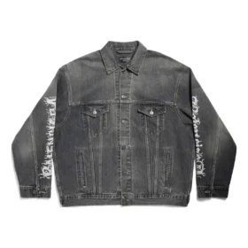 Diy Metal Large Fit Jacke «Black» 773804TBP473721