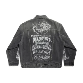 Diy Metal Large Fit Jacke «Black» 773804TBP473721