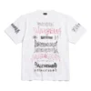 Diy Metal T-Shirt «White Black Red» 641675TPVO29065