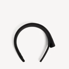 Dünnes Damen-Stirnband in Schwarz
