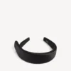Dünnes Damen-Stirnband in Schwarz