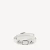 Dreifach-Armband «City» für Damen in Optikweiss/glänzendem Silber