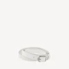 Dreifach-Armband «City» für Damen in Optikweiss/glänzendem Silber