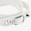 Dreifach-Armband «City» für Damen in Optikweiss/glänzendem Silber
