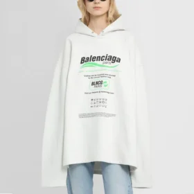 Dry Cleaning Boxy Hoodie «White» 661711TKVF99085