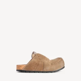 Dumbo-Pantoletten für Herren in Beige