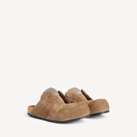 Dumbo-Pantoletten für Herren in Beige