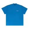 Durchgestrichenes Oversize-T-Shirt «Blue» 712398TMVJ64024