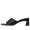 Duty Free-Sandalen 60 mm «Black Shiny Soft Sheepskin» 787303WBCW01000