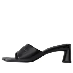 Duty Free-Sandalen 60 mm «Black Shiny Soft Sheepskin» 787303WBCW01000