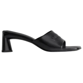 Duty Free-Sandalen 60 mm «Black Shiny Soft Sheepskin» 787303WBCW01000