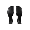 Duty Free-Sandalen 60 mm «Black Shiny Soft Sheepskin» 787303WBCW01000